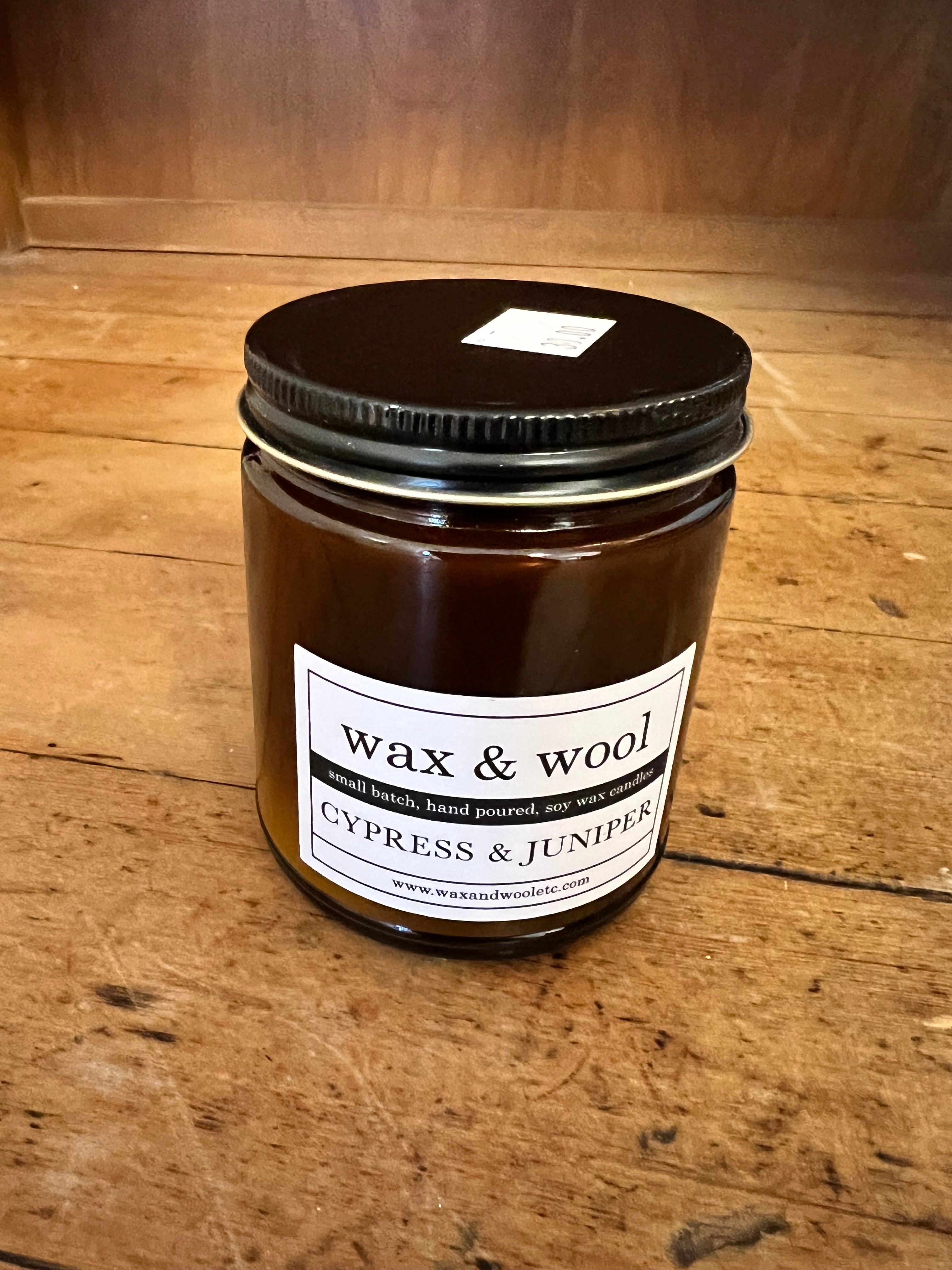 Wax and Wool Candles soy